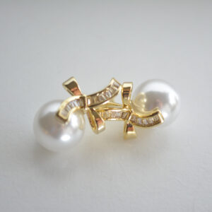 Aretes Moña Escarlata